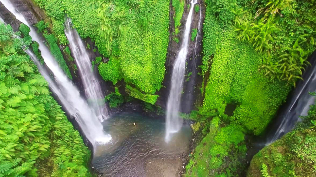 melhores cachoeiras em Bali