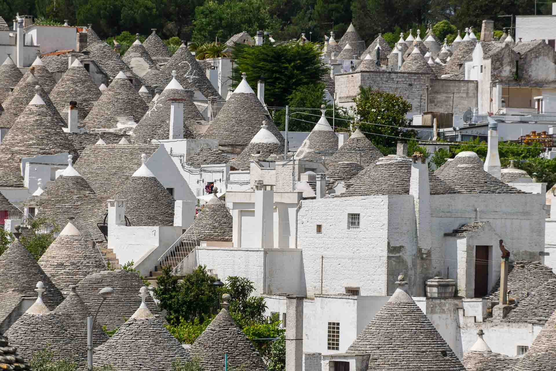 Alberobello Italy - The history of the Trulli houses in Puglia