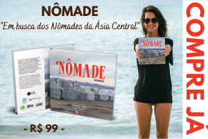 Livro Nômade - Em busca dos nômades da Ásia Central com a Fê de fundo