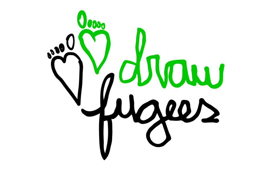 Logo of the Drawfugees project