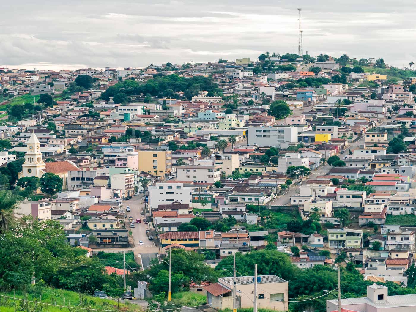 Vista da cidade de Sao Roque de Minas