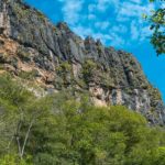 Parede de pedra, uma formação rochosa da Serra da Bodoquena