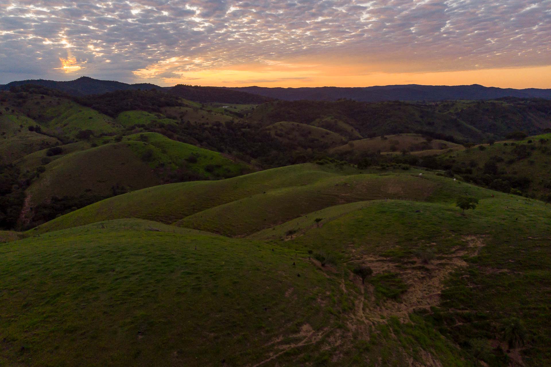 Sunset at Serra da Bodoquena