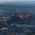 Edinburgh Castle at night