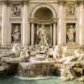 The Fontana di Trevi in Rome