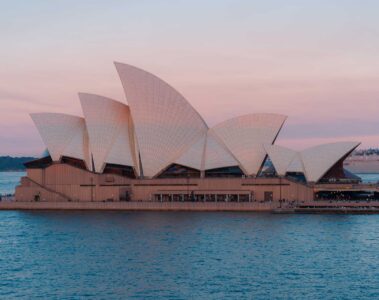 A famosa Ópera House de Sidnei na Austrália